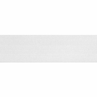 1" WHITE KNIT ELASTIC