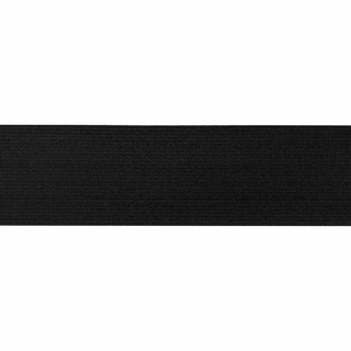 4" KNIT BLACK ELASTIC
