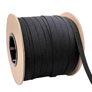 5/8" BLACK WOVEN ELASTIC
