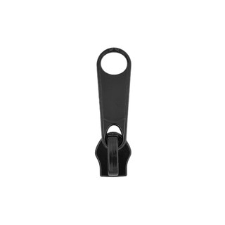 #5 BLACK ENAMELED SLIDER NEW