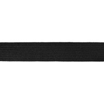 1/2" Black Braid Elastic 1/2" Black Braid Elastic